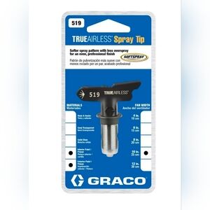 GracoTrueAirless 519 0.019 Paint Sprayer Tip, NEW